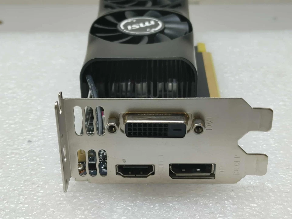 MSI GeForce GTX 1050 Ti 4GT LP GDDR5 Graphics Card Low Profile Working Tested - Image 4 of 4