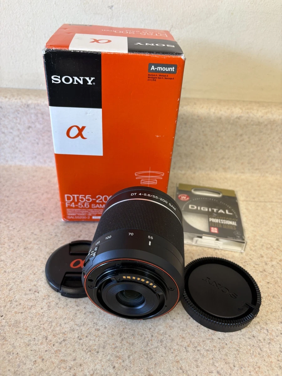 Sony DT 55-200mm Focal Camera Lenses for sale | eBay