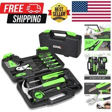 39-Piece Household Tool Set General Repair Small Hand Tool Kit Storage Case f...