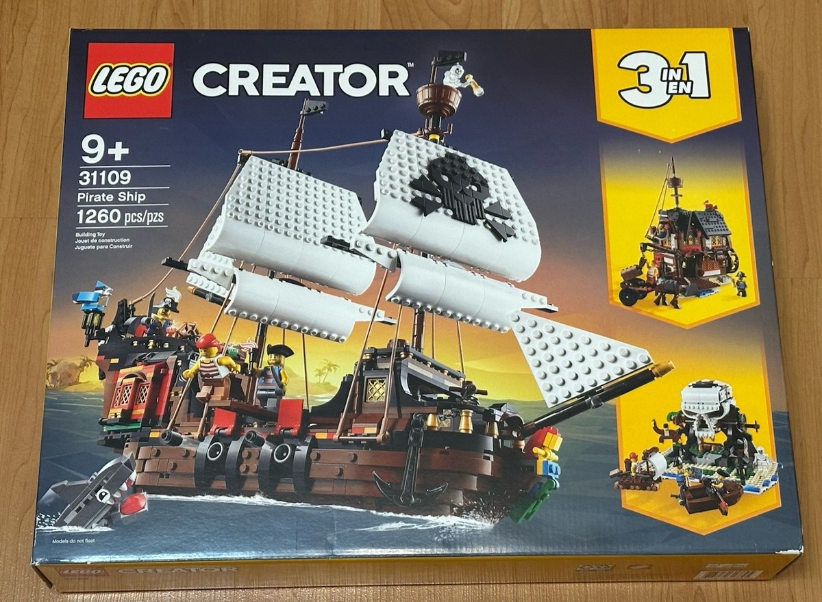LEGO CREATOR: Pirate Ship (31109) for sale online | eBay