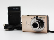 Canon IXY 25 IS / PowerShot SD770 IS 8MP Camera Pink Gold w/ Battery Charger Ex 
