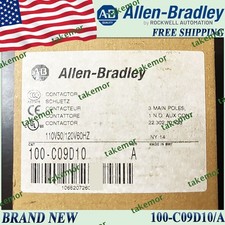 100-C09D10/A New AB IEC 9 A Contactor Free Ship US 100 C09D10 FreeTax