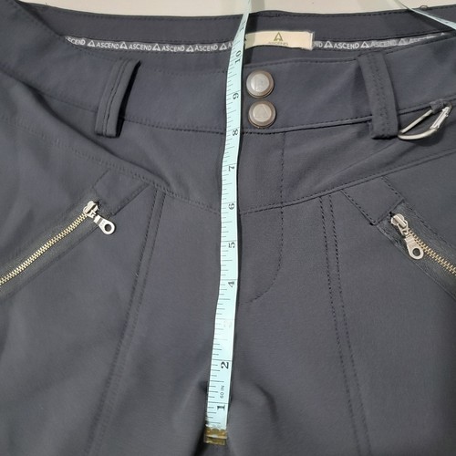 Ascend Pants Black Hiking Athleisure Womens 12 Casual Outdoor - Picture 7 of 11