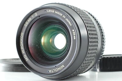 Objectif Grand Angle Minolta MD W Rokkor 28mm F/2 MD MC Monture Venu Du JAPON - Photo 1/4