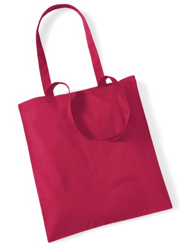 Cotton Shopper Carry Bag Single Grocery Bag for Life Long Handles 43 colours - Picture 28 of 79