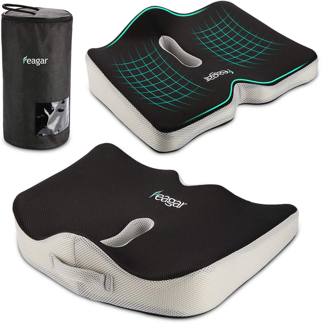 Seat Cushion Orthopedic Pillow for Sciatica Prostate Tailbone Hemorrhoid Chair eBay