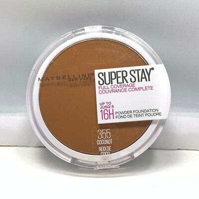 Maybelline Super Stay Full Coverage Up to 16H Powder Foundation 0.21oz. You Pick