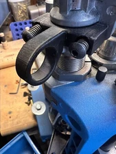 Dillon 550 Powder Dispenser QD System - No More Screws To Undo!  Quick Detach