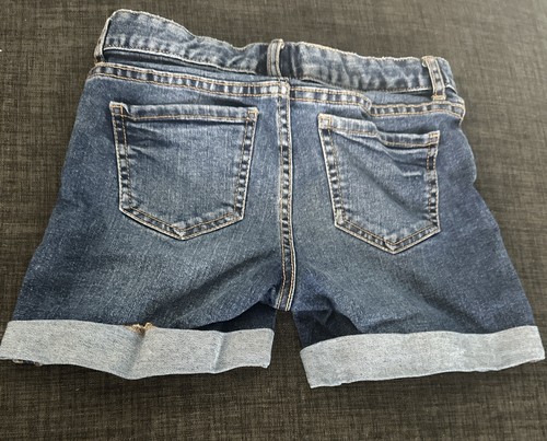 Pre-Owner Gap Girls Teen Denim Short Size 10 - Picture 5 of 7