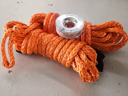 Winch Extension Rope KIT 11mm *10m 2pcs + Snatch Pulley Ring 1pc, 4WD recovery - Picture 6 of 6