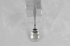 Vintage SANITOY Stainless Steel Made in Japan Silver Tone Baby Spoon 1984
