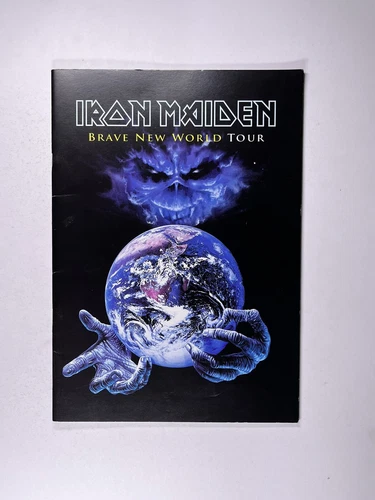Iron Maiden Programme Bruce Dickinson Brave New World Officiel Tour Livre 2000