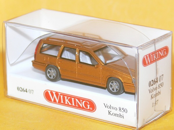 Wiking - Volvo 850 Kombi - Saffron Pearl - H0 1/87 - Nr. 026407 - Neu&Ovp --image