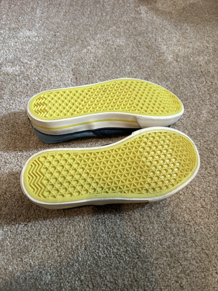 Mini Boden Canvas Boys Pull On Slip On Shoes Denim Blue Size 31 Or 13 - Изображение 3 из 4