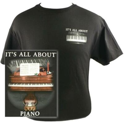 T-Shirt Alles rund ums Klavier Größe L