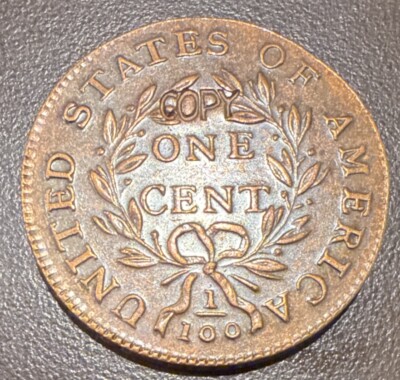 1796 Draped Bust Large Cent Gallery Mint Museum Ron Landis | eBay