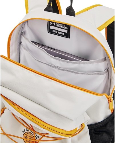 UA Backpack Kids Under Armour Hustle Sport White Waterproof School Pack NEW $45 - Picture 4 of 8