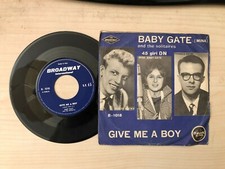 RARISSIMO 45 GIRI / Mina Baby Gate - Give me a boy / Splish splash -1959