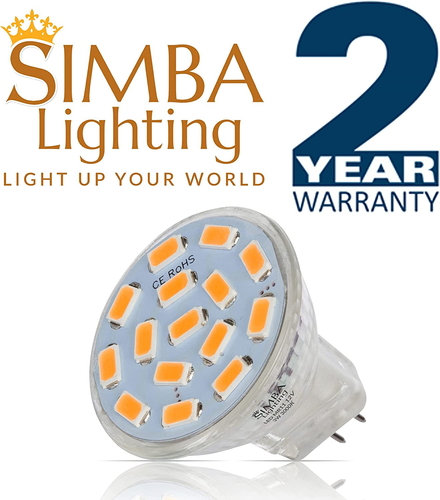 LED MR11 Flood Light Bulbs (10 Pack) 12V 3W 20W Halogen Replacement 2-Pin 240Lm - Picture 8 of 12