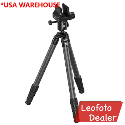 Leofoto SA-324CX+MK-40X+GS-3 Rifle Tripod with 40mm Ballhead and Clamp