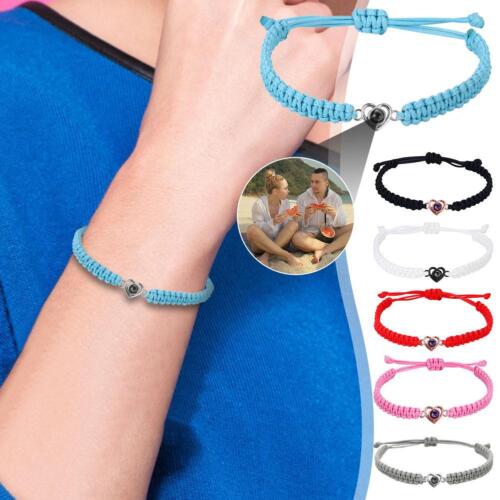 Personalised Photo Projection Bracelets with Custom Picture Inside Me D4P7