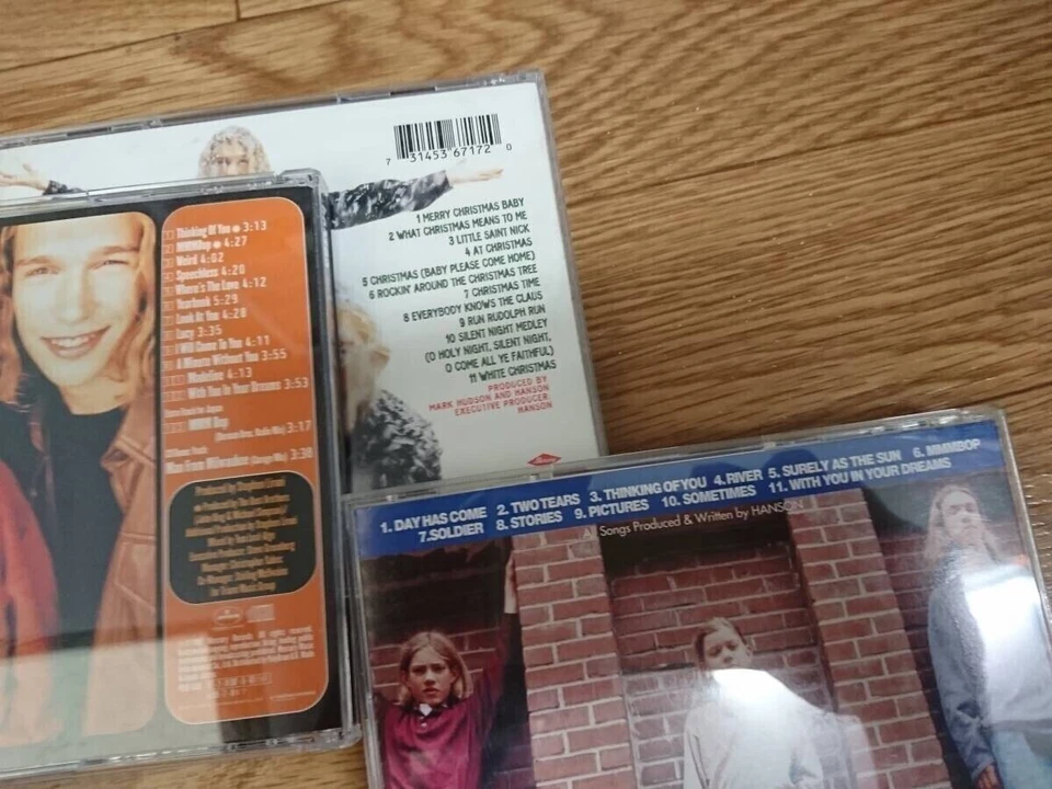 Hanson CD SET x3  【Middle of Nowhere】【Snowed In】 etc Album set（Used item）Ｓ07954 Foto 3 de 3
