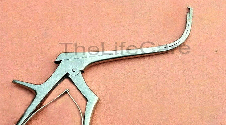 Punzón sinusal frontal con funda de cadena de eslabones corte hacia atrás endoscópico nasal 1x Foto 3 de 4