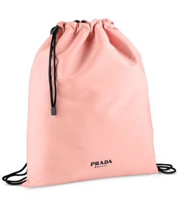 PRADA PARADOXE PINK/BLACK REVERSIBLE DRAWSTRINGS BACKPACK