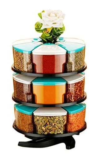 3 Layer Plastic Spice Rack Set of 18 Piece
Opens in a new window or tab