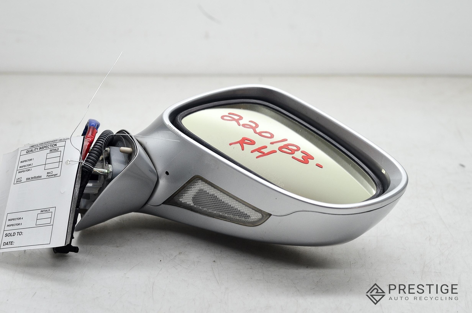 2007-2009 Lexus LS460 Passenger Side Rear View Mirror OEM