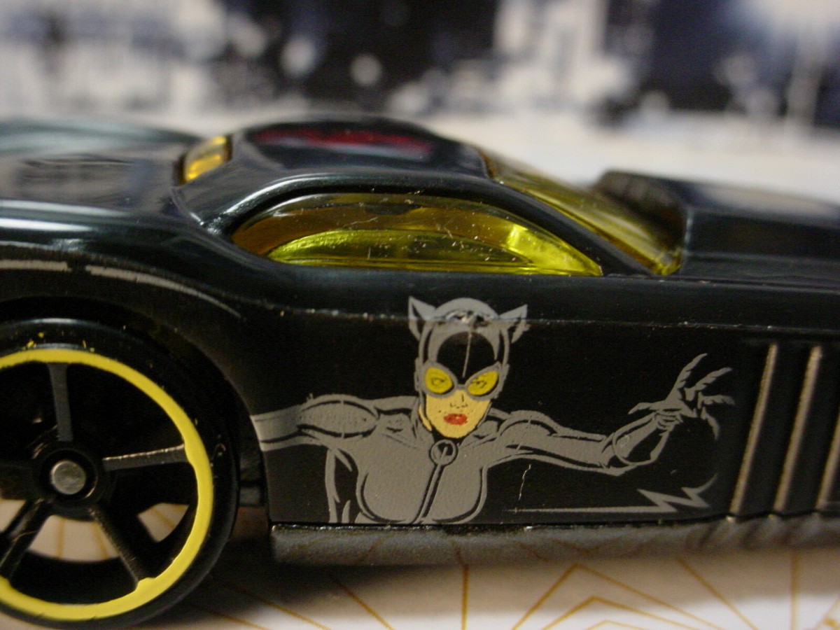 2022 THE BATMAN Design THE GOV'NER☆ black;CATWOMAN☆LOOSE Hot Wheels