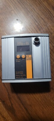 IFM Electronics SU7200 Ultrasonic Volumetric Flow Sensor