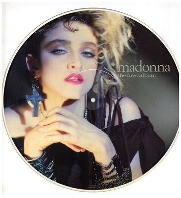 名盤 MADONNA / THE FIRST ALBUM 美品 Madonna - The First Album (Picture Disc) '87 LP JAPAN ORG!EX
