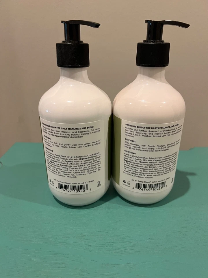 DEEP STEEP Clarifying Gentle Shampoo & Conditioner, 17oz Each - Image 2 of 4