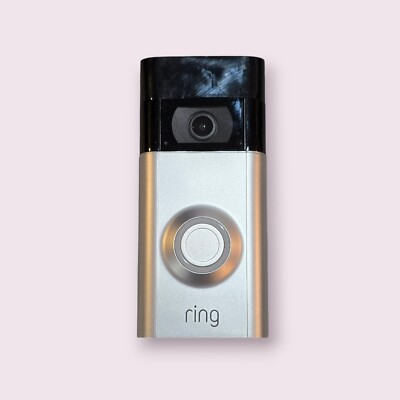Ring Doorbell Video Camera Security Battery Or Installation Kit 