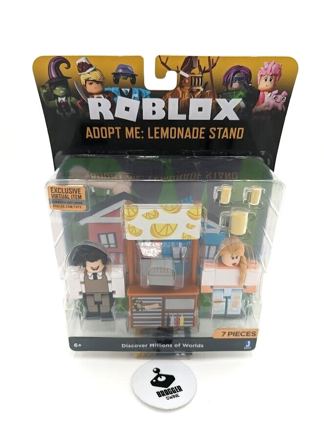 Roblox Celebrity Collection - Adopt Me: Lemonade Stand-Game-Pack [Includes  Exclusive Virtual Item]