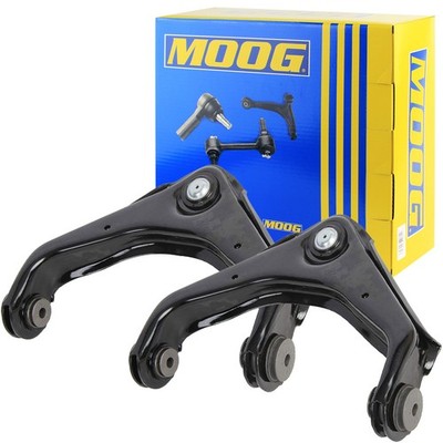 MOOG Pair Front Upper Control Arms w/Ball Joints for Chevy Silverado Sierra 2500