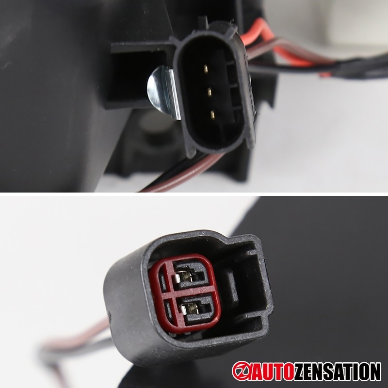 Fit 2006-2010 Dodge Charger Smoke Lens Headlights+Corner Turn Signal Lamps Pair