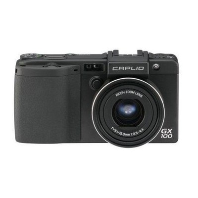 Ricoh GX100 Compact Digital Camera 10MP 3x Optical Zoom Black Face Detection