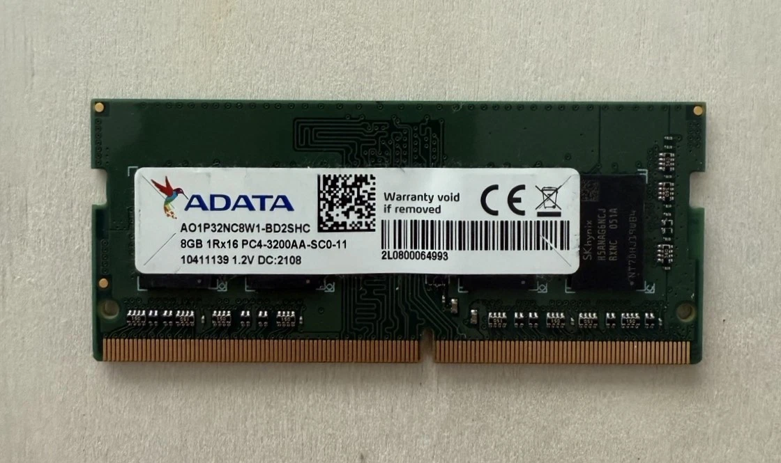 ADATA DDR4 SDRAM 8 GB Capacity per Module Memory (RAM) for sale | eBay