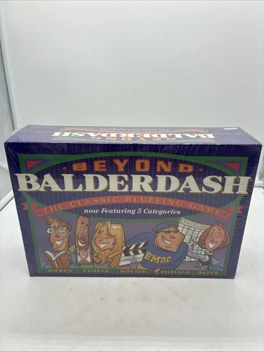 Vintage 1997 Parker Brothers BEYOND BALDERDASH The Classic Bluffing Game NEW