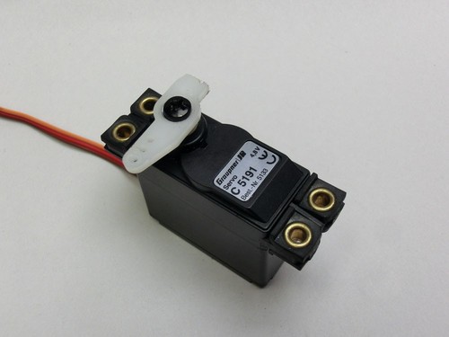 Servo Graupner C 5191 Helicóptero Avión Heli Motor Reductor Motor Eléctrico - Imagen 2 de 6
