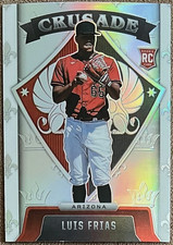 2022 Panini Chronicles - Crusade Luis Frias #20 Holo Prizm Silver (RC)
