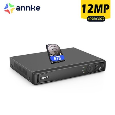 ANNKE 16 Kanäle NVR Überwachungssystem Rekorder für 2MP 5MP 8MP 12MP PoE Kamera