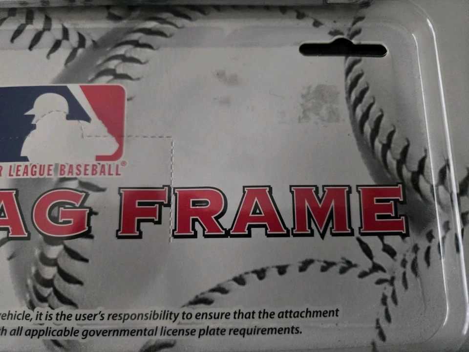 Atlanta Braves MLB Rico Industries License Plate Auto Tag Frame NEW SEALED 2013 - Image 4 of 4