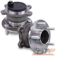 2X Radlager Radnabe Hinten FÜR Ford Focus 2 Kuga 1 Mondeo 4