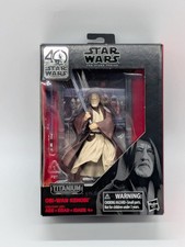 STAR WARS BLACK SERIES 40TH ANNIVERSARY TITANIUM SERIES 3.75-INCH OBI WAN KENOBI