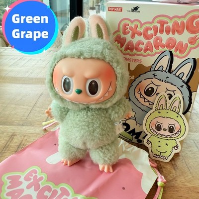 Original POP MART Labubu Exciting Macaron Series     Green Grape  Neu OVP
