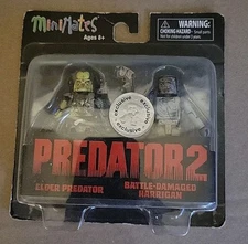 Minimates 2-Pack Elder Predator & Battle Damaged Harrigan - Series 2 TRU-AF3
