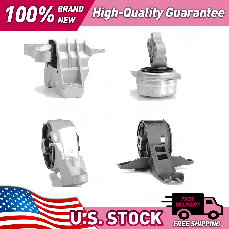 Kit de montaje de motor de motor para Pontiac G6 2006 2007 2,4 L L4 Foto 2 de 4